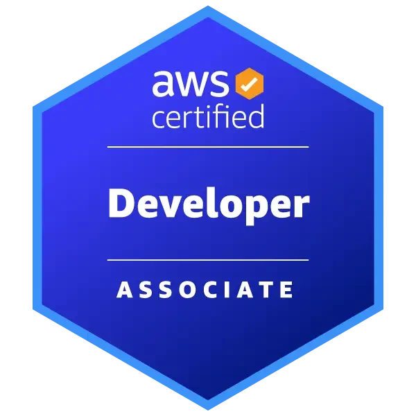 AWS Certified Developer Associate badge
