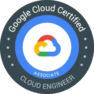Google Cloud Certified Associate Cloud Engineer badge